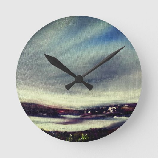 Abstract Landscape Ronde Klok (Voorkant)