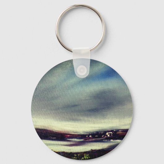 Abstract Landscape Sleutelhanger (Voorkant)