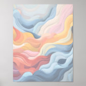 Abstract Landschap 2 Poster (Voorkant)