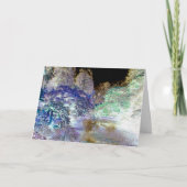 Abstract landschap Fantasy Trees Kaart (Voorkant)