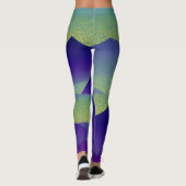 Abstract Landschap Gevallen Ster 23 Leggings (Achterkant)