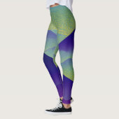 Abstract Landschap Gevallen Ster 23 Leggings (Links)