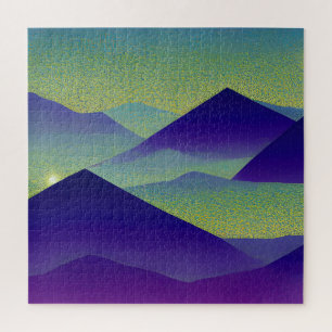 Abstract Landschap Gevallen Ster 23 Legpuzzel