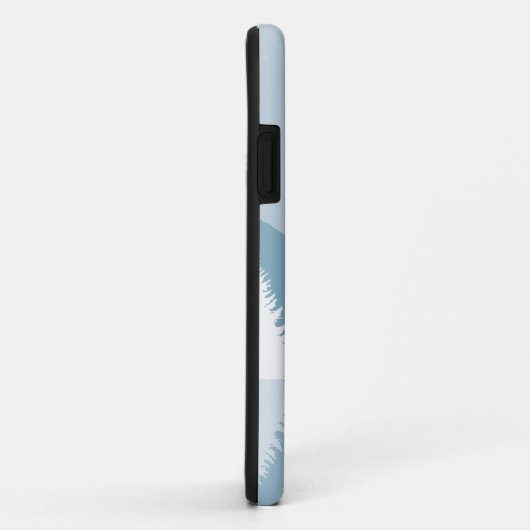 Abstract landschap Golden Winter Sunset Sunrise Case-Mate iPhone Case (Achterkant/rechts)