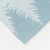 Abstract landschap Golden Winter Sunset Sunrise Fleece Deken (Hoek)