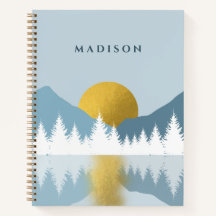 Abstract landschap Golden Winter Sunset Sunrise