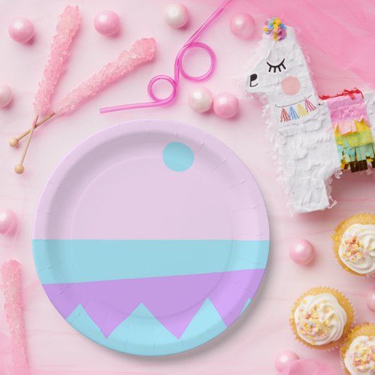 Abstract landschap grafisch Bord voor kunstpapier (Feest)