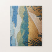 abstract landschap hedendaagse kunst legpuzzel (Verticaal)