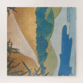 abstract landschap hedendaagse kunst puzzel (Horizontaal)