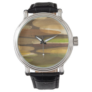 Abstract landschap horloge