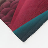 Abstract Landschap in Fleece deken (Hoek)