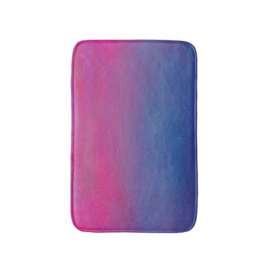 Abstract landschap Magenta Sky Badmat (Voorkant Verticaal)