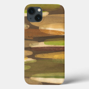 Abstract landschap met aardtoon Case-Mate iPhone case
