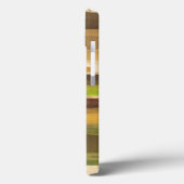 Abstract landschap met aardtoon Case-Mate iPhone case (Achterkant / Links)