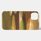 Abstract landschap met aardtoon Case-Mate iPhone case (Achterkant (horizontaal))