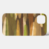 Abstract landschap met aardtoon Case-Mate iPhone case (Achterkant (horizontaal))