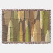 Abstract landschap met aardtoon deken (Voorkant)