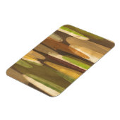 Abstract landschap met aardtoon magneet (Linkerzijde)