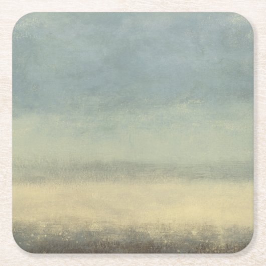 Abstract landschap met overcast Sky Kartonnen Onderzetters (Voorkant)