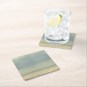 Abstract landschap met overcast Sky Kartonnen Onderzetters (Insitu)