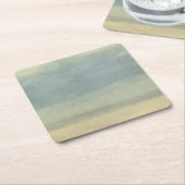 Abstract landschap met overcast Sky Kartonnen Onderzetters (Schuin)