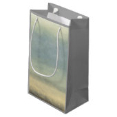 Abstract landschap met overcast Sky Klein Cadeauzakje (Achterkant Gekanteld)