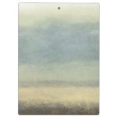 Abstract landschap met overcast Sky Klembord (Achterkant)