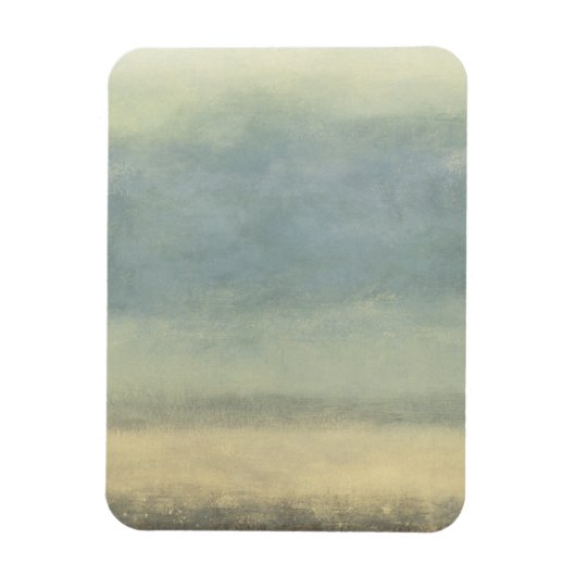 Abstract landschap met overcast Sky Magneet (Verticaal)