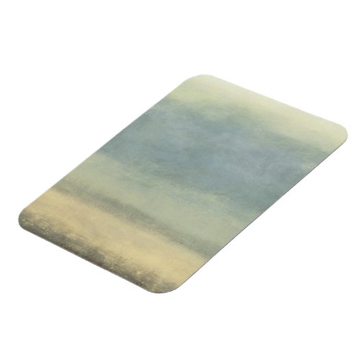 Abstract landschap met overcast Sky Magneet (Linkerzijde)