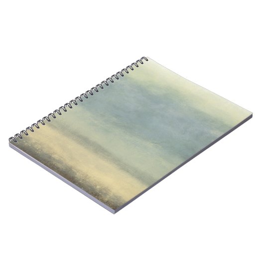 Abstract landschap met overcast Sky Notitieboek (Linkerzijde)