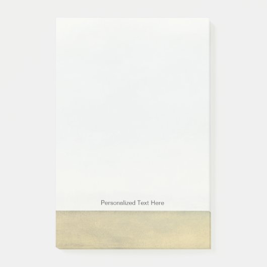 Abstract landschap met overcast Sky Post-it® Notes (Voorkant)