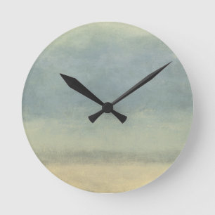 Abstract landschap met overcast Sky Ronde Klok