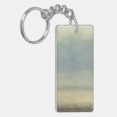 Abstract landschap met overcast Sky Sleutelhanger (Voorkant Links)