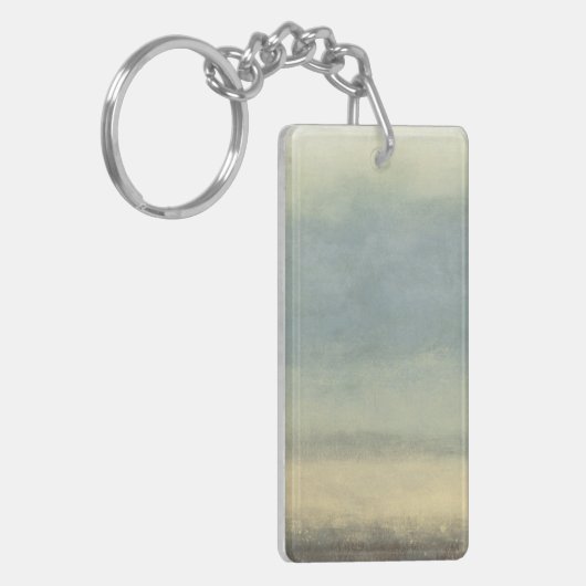 Abstract landschap met overcast Sky Sleutelhanger (Voorkant Links)