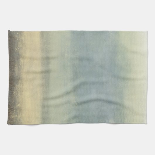 Abstract landschap met overcast Sky Theedoek (Horizontaal)