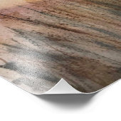 Abstract landschap Misty Dawn foto afdrukken (Hoek)