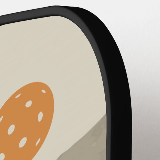 Abstract landschap Pickleball Sun Paddle (Links Detail)
