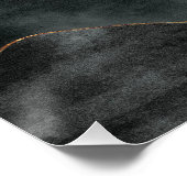 Abstract landschap Poster (Hoek)