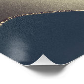 Abstract landschap Poster (Hoek)