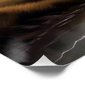 Abstract Landschap Poster Achtergrond Behang Art (Hoek)