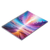 Abstract Landschap Sky Space Achtergrond Wallpaper Notitieboek (Linkerzijde)