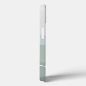 Abstract landschap van de groene Waterverf Case-Mate iPhone Case (Achterkant / Rechts)