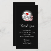 Abstract landschap van de Mt. Fuji Bedankkaart (Voorkant / Achterkant)