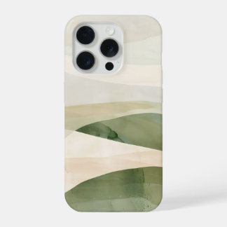 Abstract landschap van de vallei van salie – Zacht iPhone 15 Pro Case