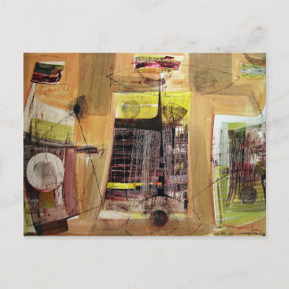 Abstract landschap van Potosi-Bolivia 30,6 x 21,3 Briefkaart