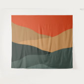 Abstract landschap wandkleed (Voorkant (horizontaal))