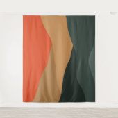 Abstract landschap wandkleed (Voorkant)