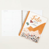 Abstract Landschap & Wilde Bloemen, een Boho Geïns Planner (Display)