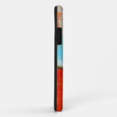 Abstract landschapsboom Kunstschilderij Verzukking Case-Mate iPhone Case (Achterkant/rechts)