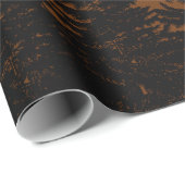 Abstract landschapsbos Bomen regenboog & vogels Cadeaupapier (Rol Hoek)